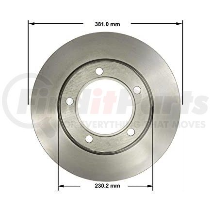 PRT5689 by BENDIX - Brake Rotor