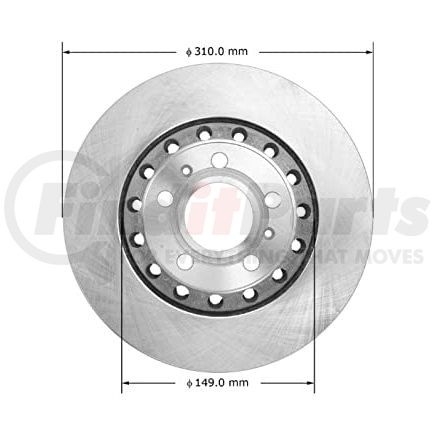 PRT5746 by BENDIX - Brake Rotor