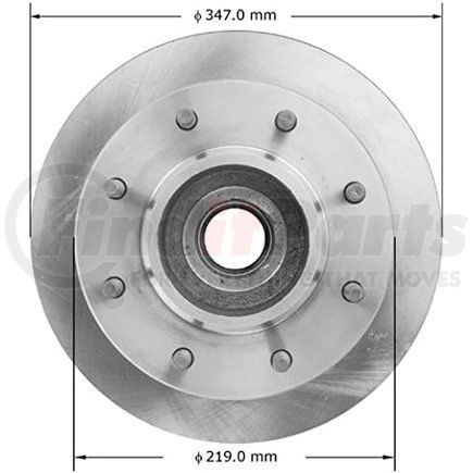 PRT5797 by BENDIX - Brake Rotor