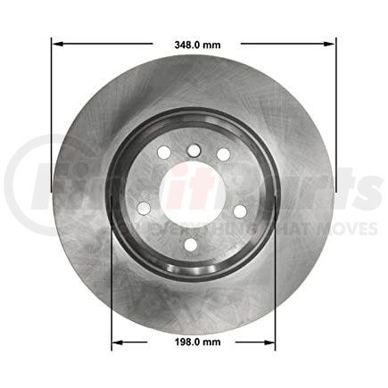 PRT5822 by BENDIX - Brake Rotor