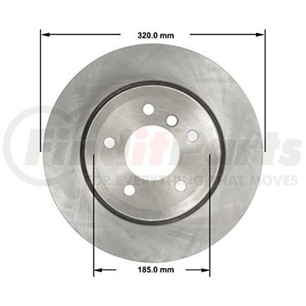 PRT5820 by BENDIX - Brake Rotor