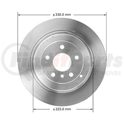 PRT5870 by BENDIX - Rotor