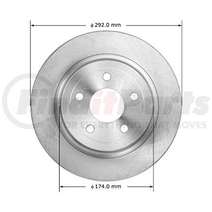 PRT5900 by BENDIX - Brake Rotor