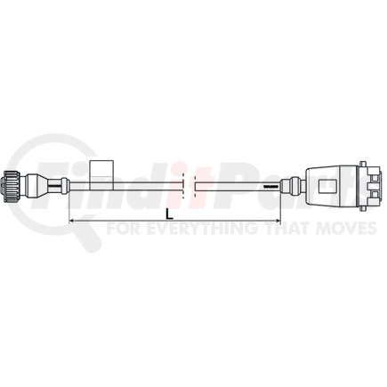 4494730800 by WABCO - Multi-Purpose Control Cable