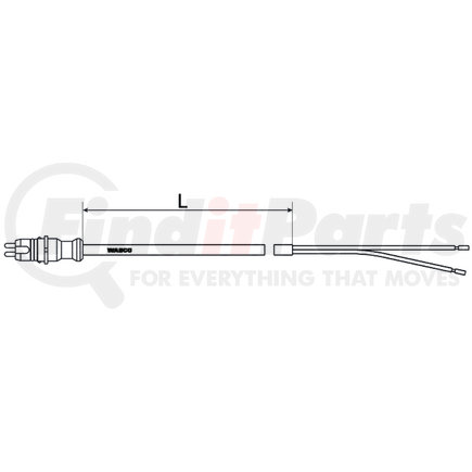 4497110350 by WABCO - Connecting Cable