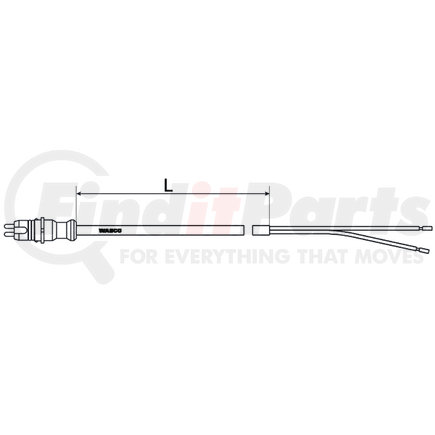 4497111000 by WABCO - Air Brake Cable