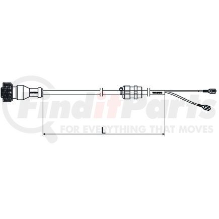 4497421000 by WABCO - Multi-Purpose Control Cable