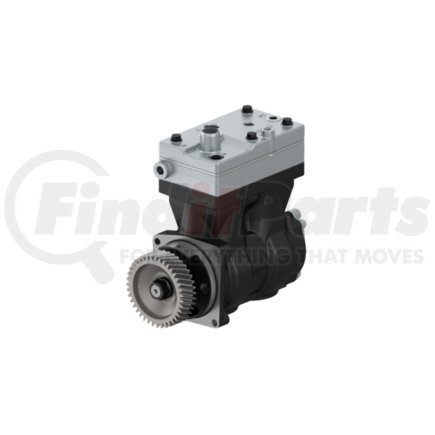 9125100030 by WABCO - Air Brake Compressor - Twin Cylinder, 636 cc, Flange Mounted, Water Cooling