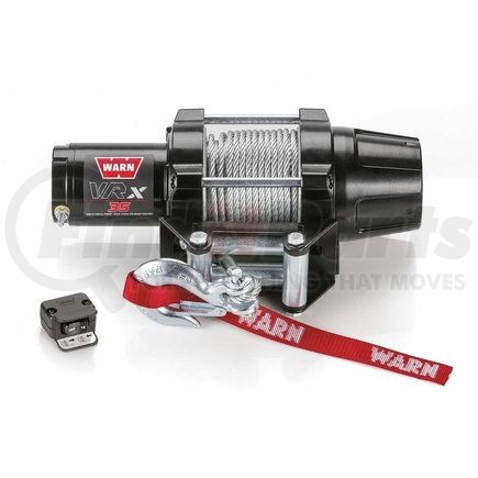 101035 by WARN - VRX 35 Wire Rope Winch