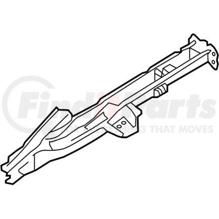 75511-51U30 by INFINITI - Non-Returnable, MEMBER-SIDE,REAR L - New, Genuine, First Quality, OEM