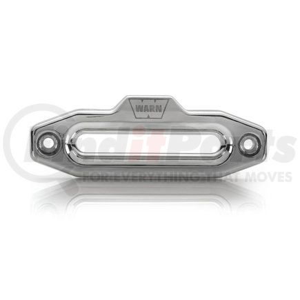 100334 by WARN - Hawse Style; For Zeon Premium Winches; 1 Inch Thickness; Polished; Forged Billet Aluminum