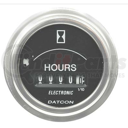 100223-D by DATCON INSTRUMENT CO. - Datcon Instruments, Hourmeter, 0-9999.9 Hours, 12/24V
