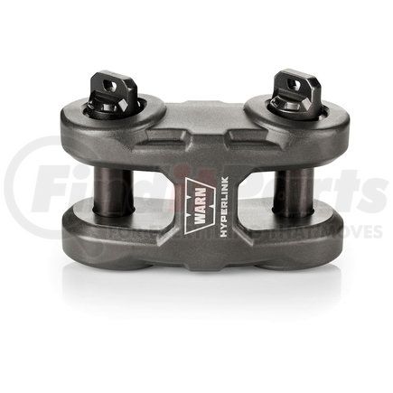 100625 by WARN - Connects Recovery Accessories To Shackle Mount; Dual Pin; 36,000 Pound Working Load Limit; Billet Aluminum With Forged Steel Pin; Gunmetal; Single