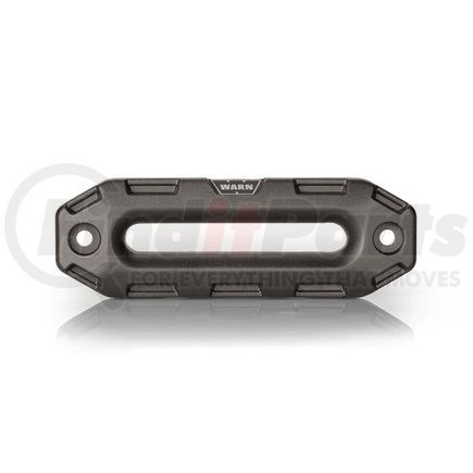 100650 by WARN - Hawse Style; For Epic Series Winches; 1 Inch Thickness; Gunmetal Gray; Forged Billet Aluminum