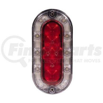 M85615R by MAXXIMA - HYBRIDS OVAL RED STT / BACK-