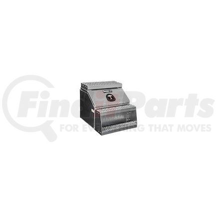 1705282 by BUYERS PRODUCTS - Truck Tool Box - Step Box for Semi Trucks, 24 in. Width
