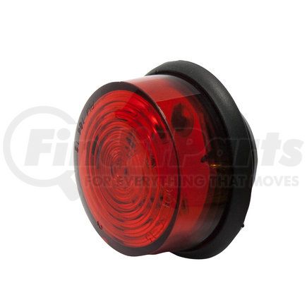 286KR by PETERSON LIGHTING - 186/286 LumenX® 1 3/8" PC-Rated Clearance and Side Marker Lights - Red Kit with aux functions, stripped wires