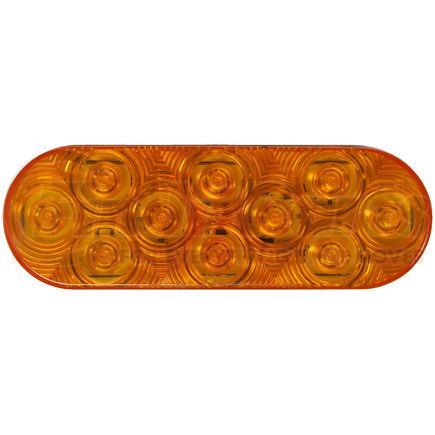 821KA-10 by PETERSON LIGHTING - 821A-10/822A-10 LumenX® LED Oval Front and Rear Turn Signal - Amber Grommet Mount Kit