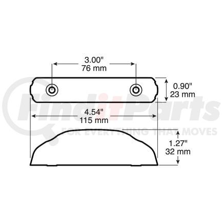 M60R-MV by PETERSON LIGHTING - 60 LED Clearance/Side Marker Light - Red