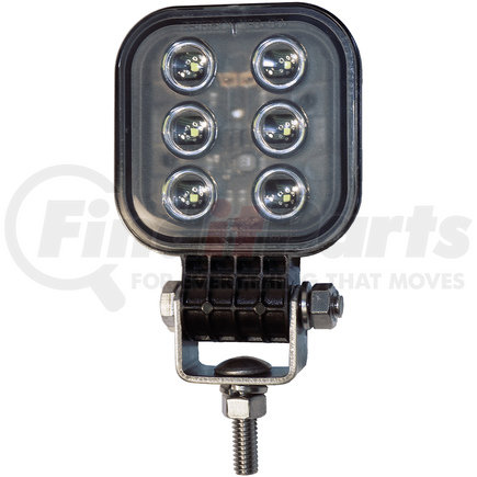 M905-MV-AMP by PETERSON LIGHTING - 905/906 LED Pedestal-Mount Work Lights - 3" x 3" square, AMP receptacle