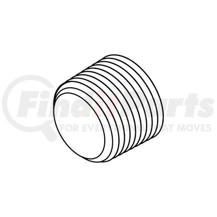 D-5406-HHP-04 by TOMPKINS - Hydraulic Coupling/Adapter - Hex Head Plug