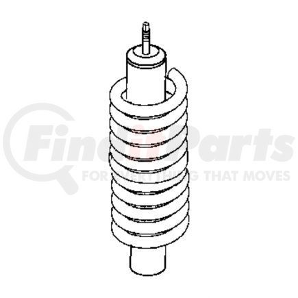 52124008AE by CHRYSLER - FRONT COIL SPRING