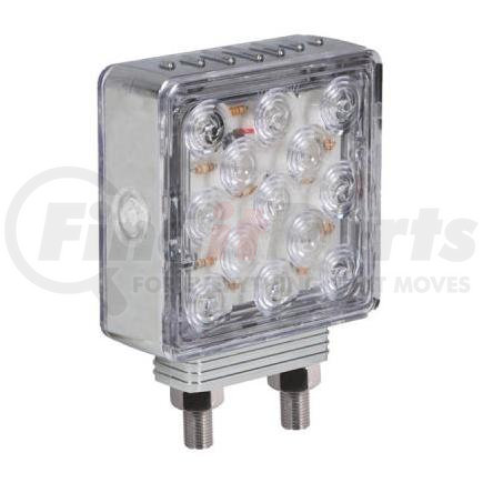 M42362RYCL-A by MAXXIMA - SQUARE LED RED/AMBER CLEAR