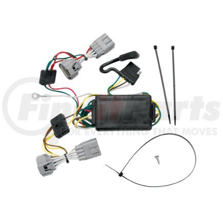 118394 by TEKONSHA - T-One Connector Wiring Harness 4-Pole Flat Jeep