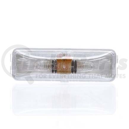 TL19200C by TRUCK-LITE - 19 Series, Incandescent, 2 Bulb, Rectangular Clear, Utility Light, 19 Series Male Pin, 12V