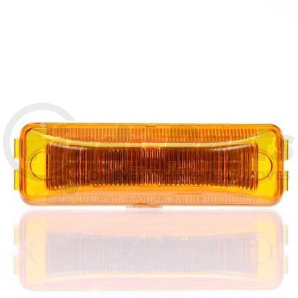 TL19275Y by TRUCK-LITE - 19 Series, LED, Yellow Rectangular, 6 Diode, Marker Clearance Light, PC, 19 Series Male Pin, 12V