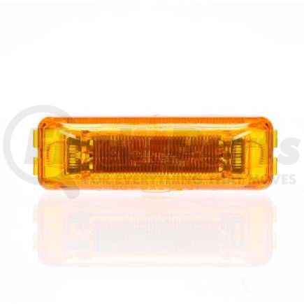 TL19350Y by TRUCK-LITE - Marker Light - For 19 Series, LED, Yellow Rectangular, 4 Diode, P2, Fit 'N Forget, 12 Volt