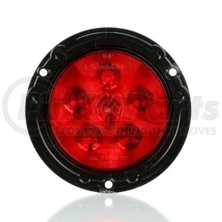 TL44326R by TRUCK-LITE - LED Stop/Turn/Tail Light - 4" Round Red, 6LED 10 Diode