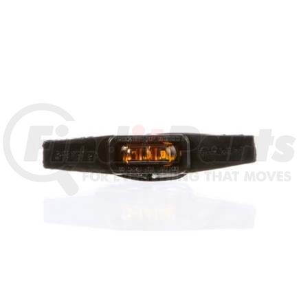 TL36100Y by TRUCK-LITE - Marker Light - For 36 Series, Flex-Lite Side Exit, LED, Yellow Winged, 3 Diode, Pc, Adhesive Mount, Hardwired, .180 Bullet Terminal, 12 Volt