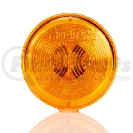 TL30200Y by TRUCK-LITE - Marker Light - For 30 Series, Incandescent, Yellow Round, 1 Bulb, Pc, Pl-10, 12 Volt