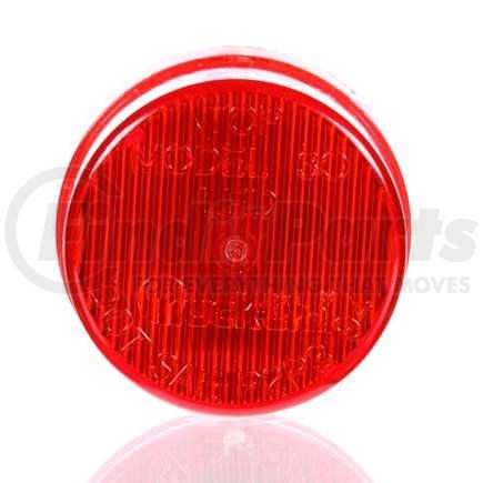 TL30250R by TRUCK-LITE - LED Clearance/Marker Light - 30® Series, Grommet Mount, Fit 'N Forget M/C, 2 Diodes, 12V, Red