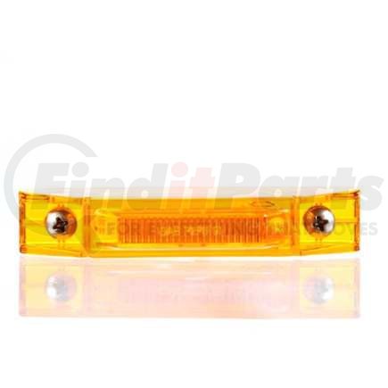 TL35200Y by TRUCK-LITE - Marker Light - For 35 Series, LED, Yellow Rectangular, 2 Diode, P2, 2 Screw, Fit 'N Forget, 12 Volt