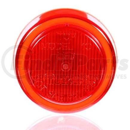 TL10250R by TRUCK-LITE - LED Clearance/Marker Light - 10® Series, LED, Grommet Mount, 2 Diodes, Fit 'N Forget, 12V, Red