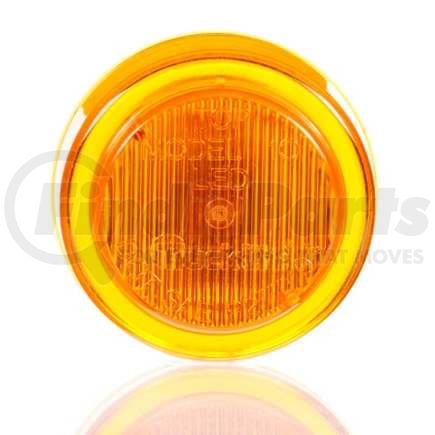 TL10250Y by TRUCK-LITE - LED Clearance/Marker Light - 10® Series, Led, Grommet Mount, Fit 'N Forget, 2 Diodes, P2, Yellow