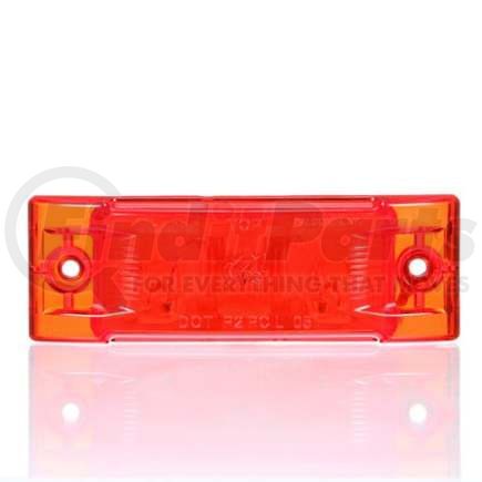 TL21200R by TRUCK-LITE - Clearance/Marker Light - Super 21® Series, Incandescent, 2 Screw, Super 21 Plug, Red Mount, 1 Bulb, 12V, Red