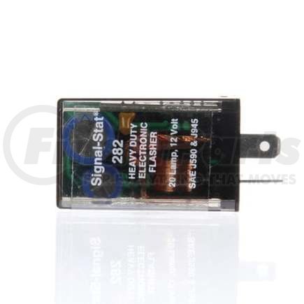 TL282 by TRUCK-LITE - Flasher Module - Signal-Stat, 20 Light Electro-Mechanical, Plastic, 70-120Fpm, 12V, 2 Blade Terminals