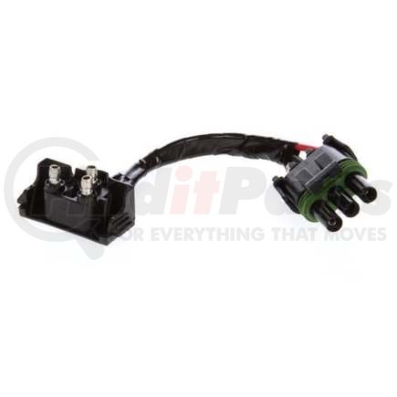 TL94840 by TRUCK-LITE - Stop/Turn/Tail Plug, 18 Gauge SXL Wire, Right Angle PL-3, Packard Connector 12015793, 6 In.