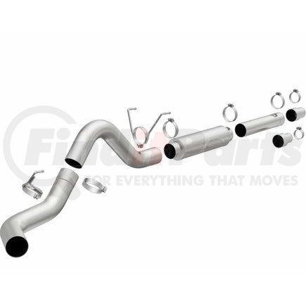 17876 by MAGNAFLOW EXHAUST PRODUCT - MagnaFlow Pro Series Diesel 5in. Cat-Back