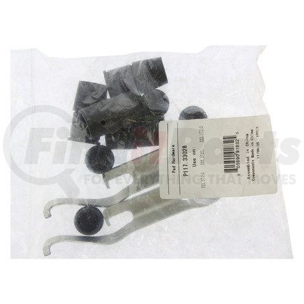 300.17210 by CENTRIC - Premium Semi-Metallic Brake Pads with Shims and Hardware