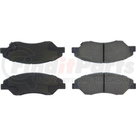 301.07740 by CENTRIC - Centric Premium Ceramic Brake Pads with Shims and Hardware