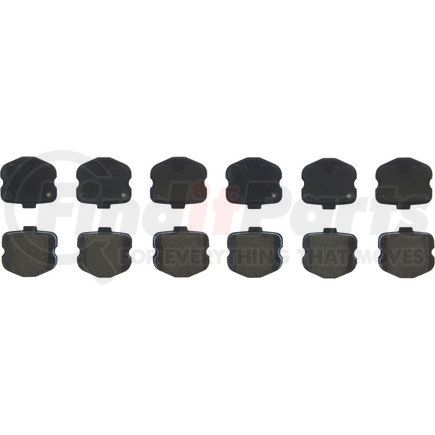 301.11850 by CENTRIC - Centric Premium Ceramic Brake Pads with Shims and Hardware