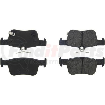 Centric 301.18780 Disc Brake Pad Set Centric Premium Ceramic Brake Pads with Shims and Hardware