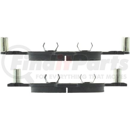300.18970 by CENTRIC - Centric Premium Semi-Metallic Brake Pads with Shims