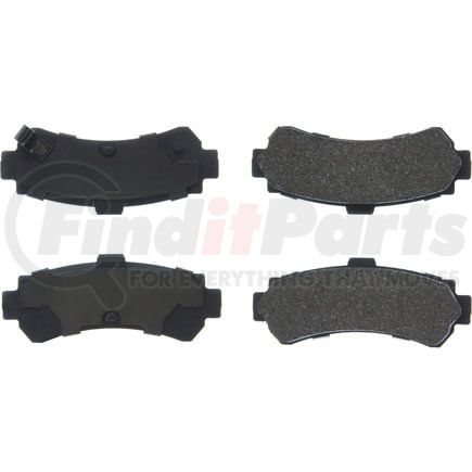 Centric 300.06690 Disc Brake Pad Set Premium Semi-Metallic Brake Pads with Shims and Hardware