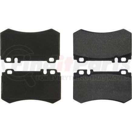 300.09840 by CENTRIC - Centric Premium Semi-Metallic Brake Pads with Shims