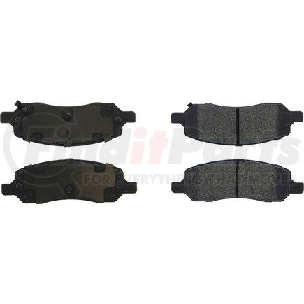 300.11720 by CENTRIC - Centric Premium Semi-Metallic Brake Pads with Shims and Hardware